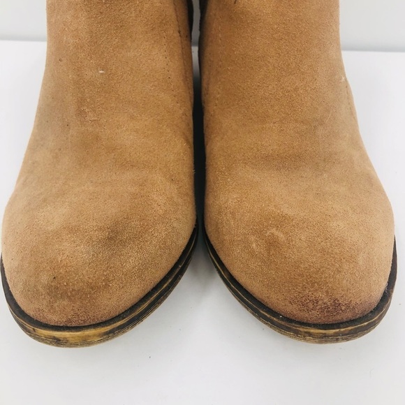Lucky brand women’s tan suede ankle boots size 10M‎ - Picture 4 of 12